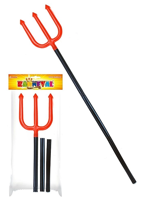 Vidle čerta teleskopické 95 cm - Vánoce