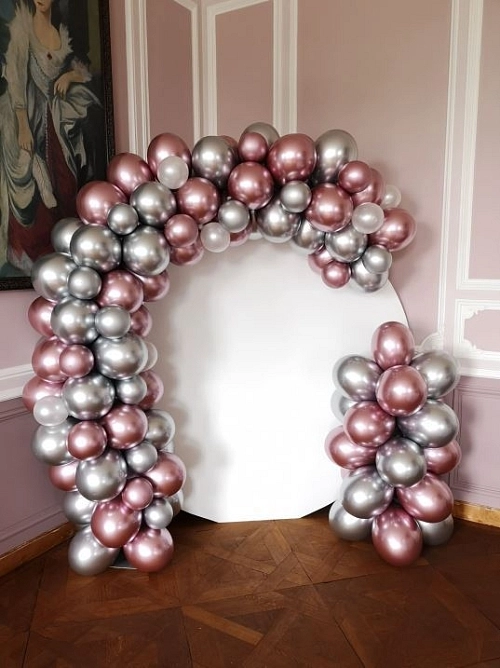 Balonková dekorace - pozadí fotokoutek