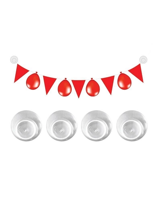 Sada háčků na balonkovou girlandu - 4 ks