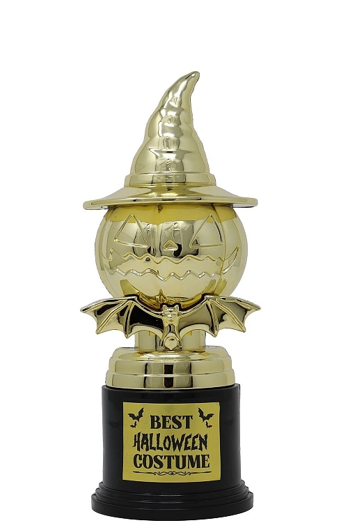 Dekorace soška - ocenění - dýně - Halloween - 22 cm