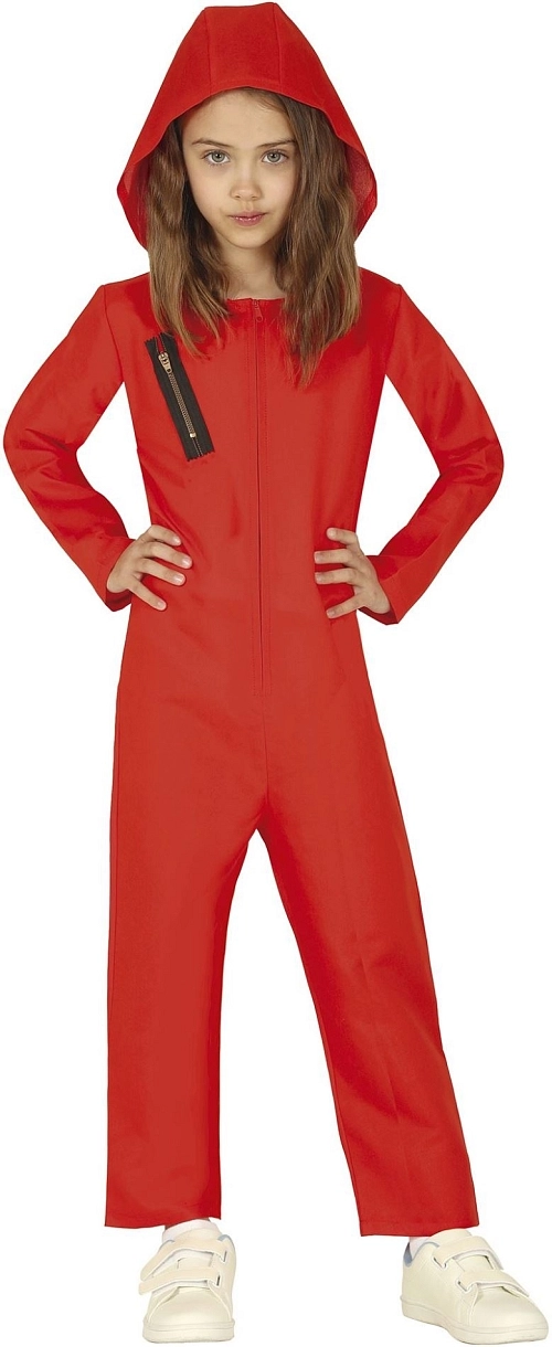 Dětský kostým - La Casa de Papel - Papírový dům - vel. (3-4 let)