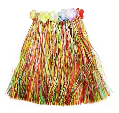 Havajská sukně dětská 45 cm barevná - Hawaii