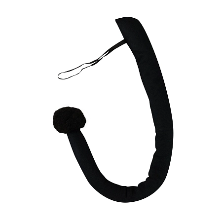 Ocas čerta černý - Vánoce - 70 cm