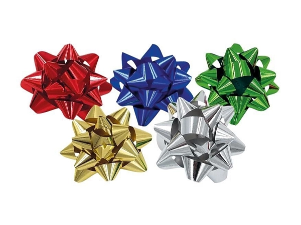 Rozetka metalická - mix - 2 x 8 cm - 1 ks