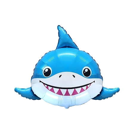 Balón foliový žralok - babyshark - 50 cm