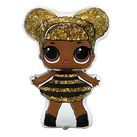 Balónek foliový LOL QUEEN BEE 35cm  ( NELZE PLNIT HELIEM )