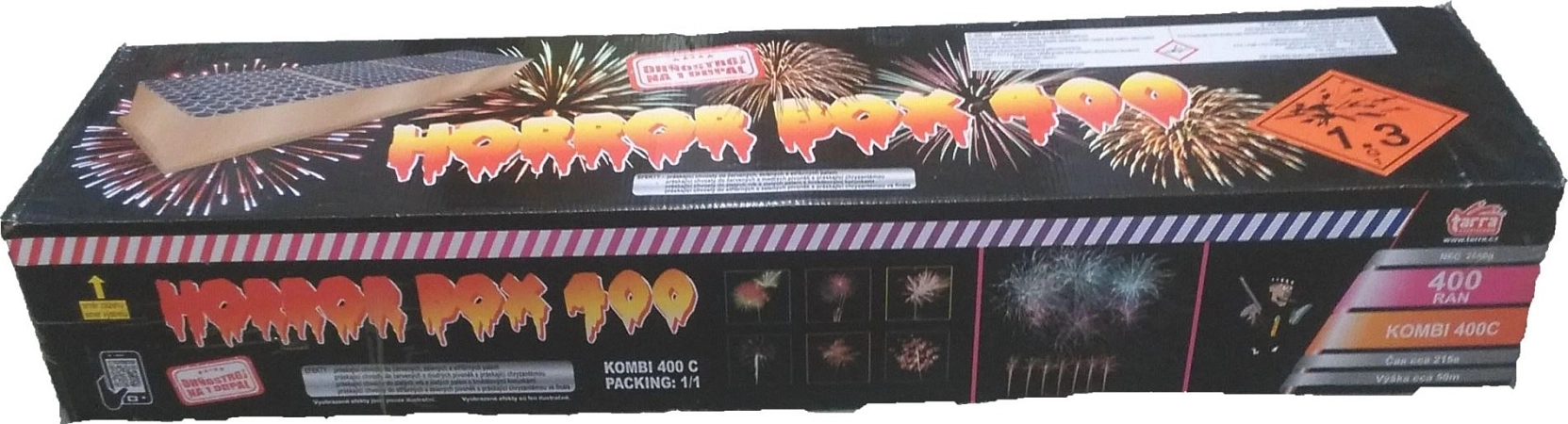 PROFI SLOŽENÝ OHŇOSTROJ EL DIABLO 120 RAN 1/4