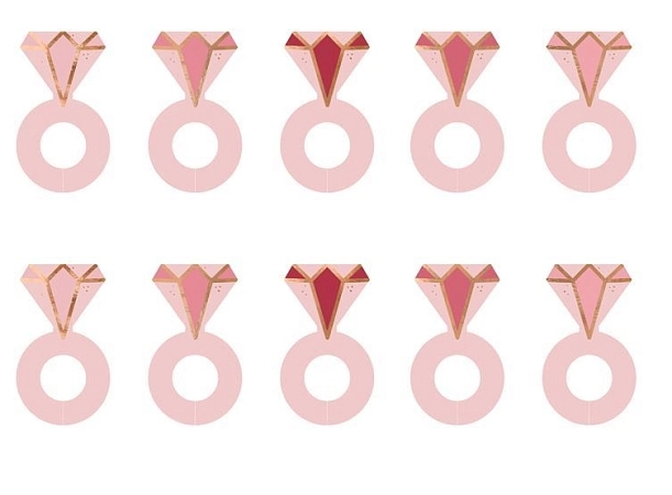 Balón foliový svatební prsten - prstýnek zlatý 80 cm - Rozlučka se svobodou