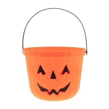 Kyblík dýně - pumpkin - HALLOWEEN - 18,5 x 15 cm