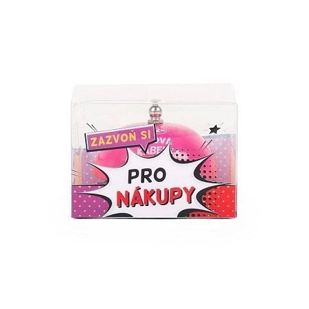 Recepční zvonek - Nákupy s textem