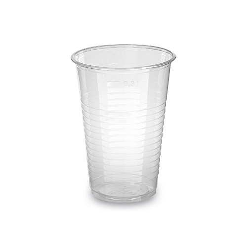 Průhledné kelímky - 300 ml - 100 ks