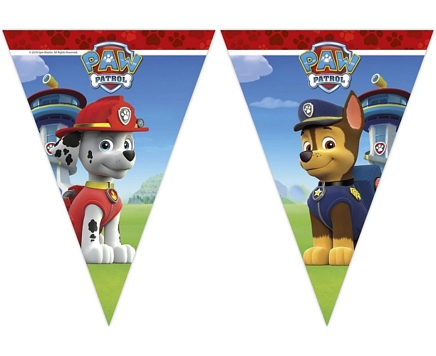 Girlanda PAW PATROL / Tlapková patrola  - 230 cm