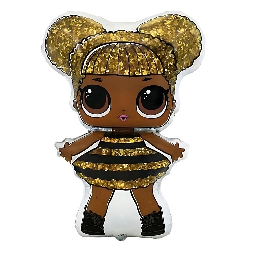 Balónek foliový LOL QUEEN BEE 35cm  ( NELZE PLNIT HELIEM )