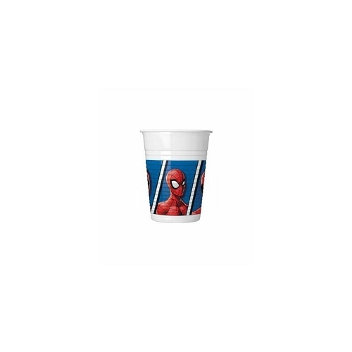 Plastové kelímky - SPIDERMAN - 200 ml - 8 ks