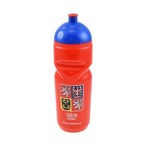 Láhev hokej - červená - ČR fanoušek - 800 ml