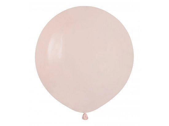 Balónek latexový 48 cm – Shell růžová pastelová - 1KS