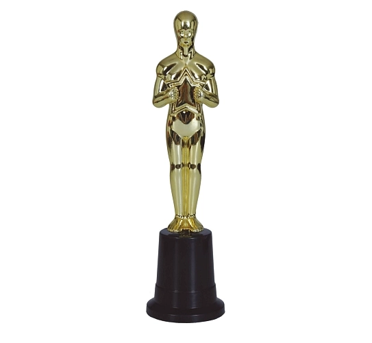 Dekorace filmová soška OSCAR - ocenění - 23 cm