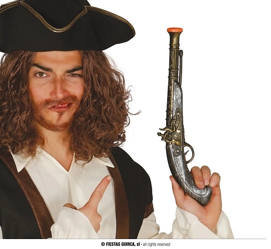 Pirátská pistole - puška - 42 cm