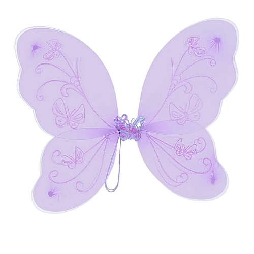 Dětské křídla víla fialové - 48 x 35 cm