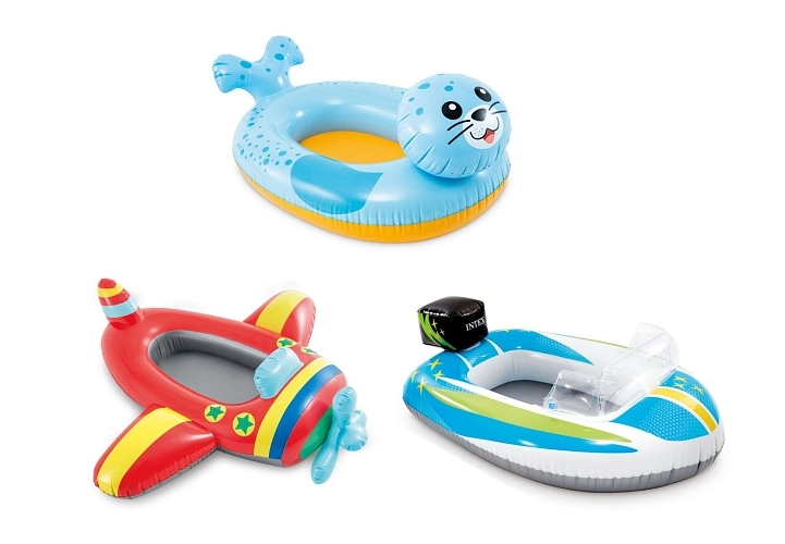 Nafukovací dětský člun 102 x 66 cm - 3 druhy