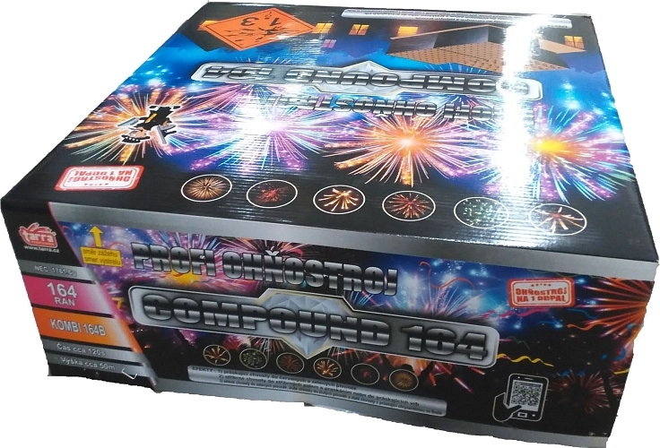 PROFI SLOŽENÝ OHŇOSTROJ COBRA BOX 164 RAN 1/1