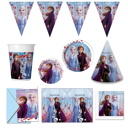 Dětská narozeninová sada Ledové království - Frozen - 10 osob
