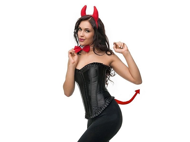 Vidle čert - ďábel 52 cm - Vánoce