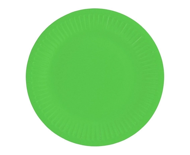 Talíře zelené 18 cm -  6 ks