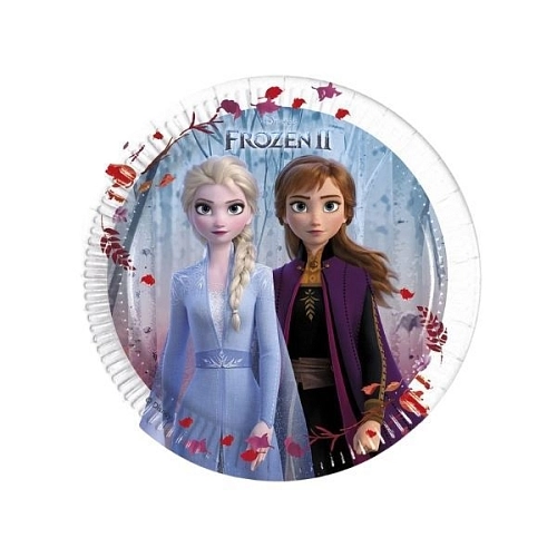 Talíře Ledové Království 2 - FROZEN 2 - 20 cm - 8 ks
