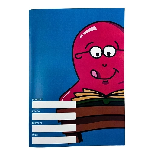 MEGASLIZOUN - sešit modrý