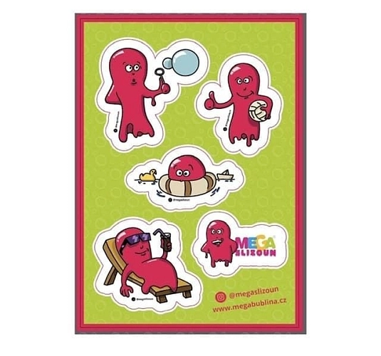 MEGASLIZOUN - samolepky