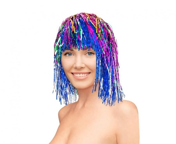 Paruka foliová barevná