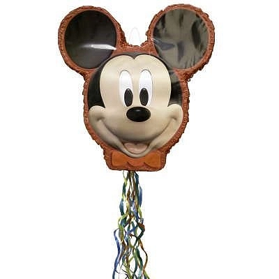 Piňata Myšák Mickey Mouse - 51x46,5x8 cm - tahací