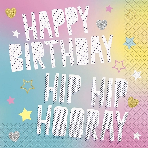 Ubrousky 33x33 cm bílé - 20 ks - třívrstvé PARTY