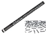 Konfety 80cm -STŘÍBRNÉ METALICKÉ - Silvestr