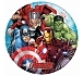 Papírové talíře AVENGERS, 20 cm, 8 ks