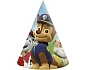 Papírové kloboučky PAW PATROL - Tlapková patrola 6 ks