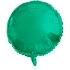 Balón foliový kulatý - matný zelený - 45 cm