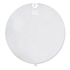 Balón latex 80 cm - bílý 1 ks