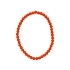 Retro neonové korále - náhrdelník  - 80.léta - disco - oranžové